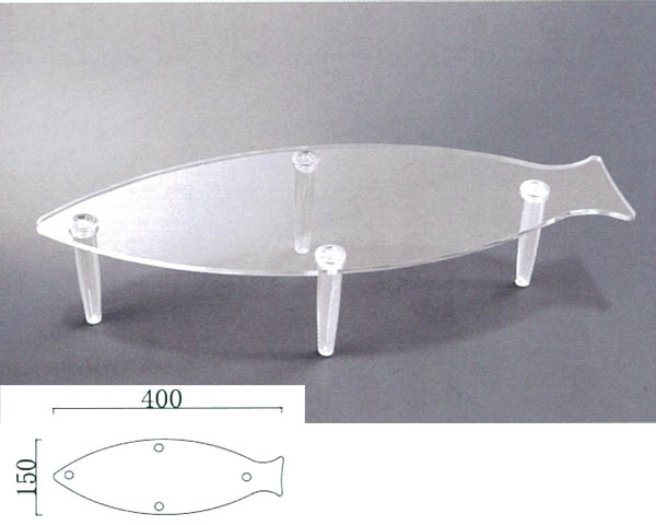 TF-003 魚(yú)型有機(jī)玻璃展臺(tái)